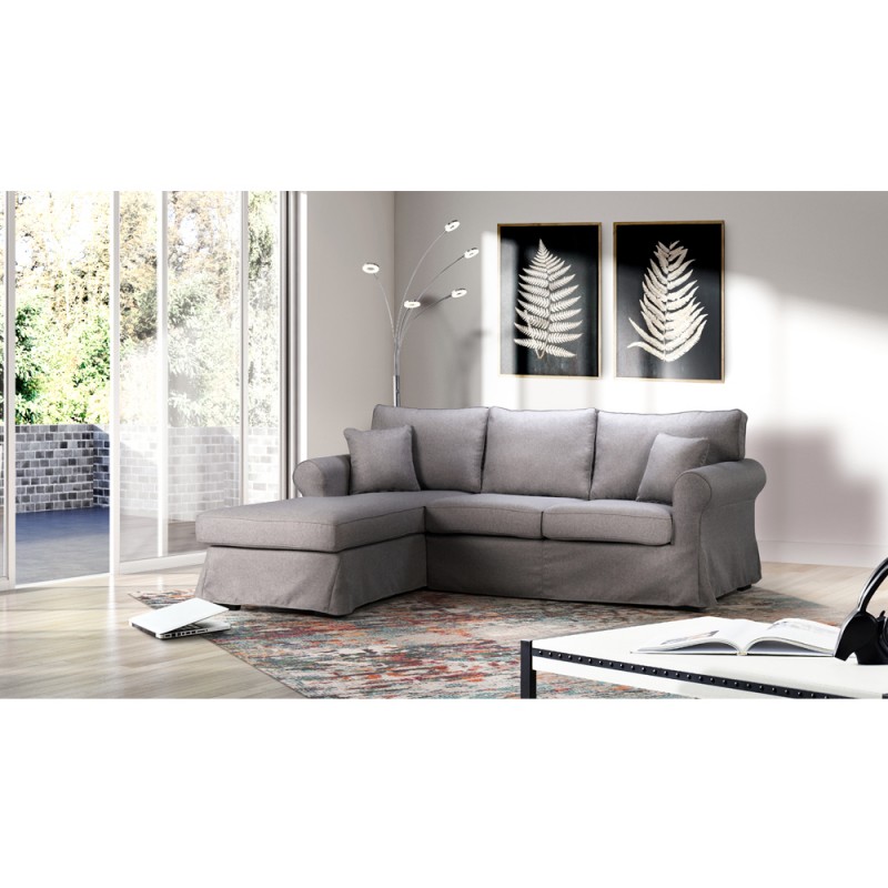 ASHLEY ΚΑΝΑΠΕΣ ΓΩΝΙΑ ΔΕΞΙΑ ΓΚΡΙ 236x171xH91cm