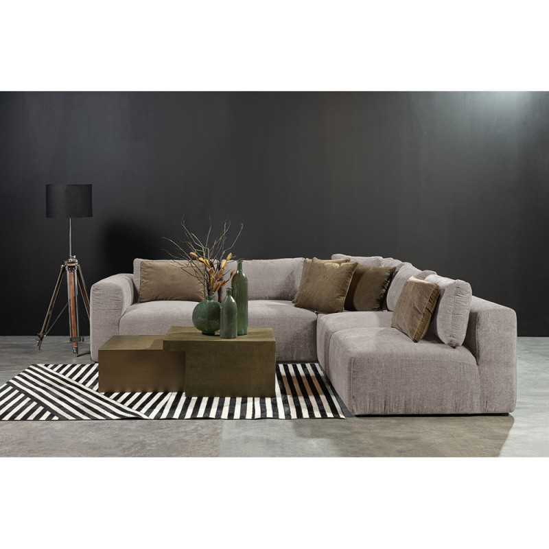 BOX ΠΟΛΥΘΡΟΝΑ ΜΕ ΜΠΡΑΤΣΟ ΑΝΑΣΤΡΕΨΙΜΗ BEIGE 107x107xH85cm