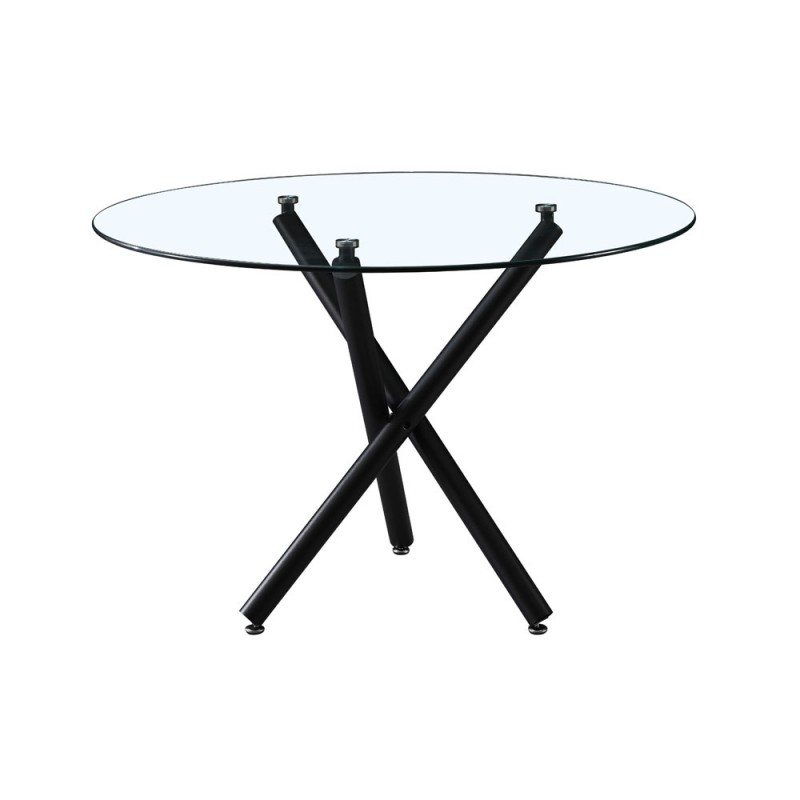 GEM ΤΡΑΠΕΖΙ ΔΙΑΦΑΝΟ 110x110xH74cm