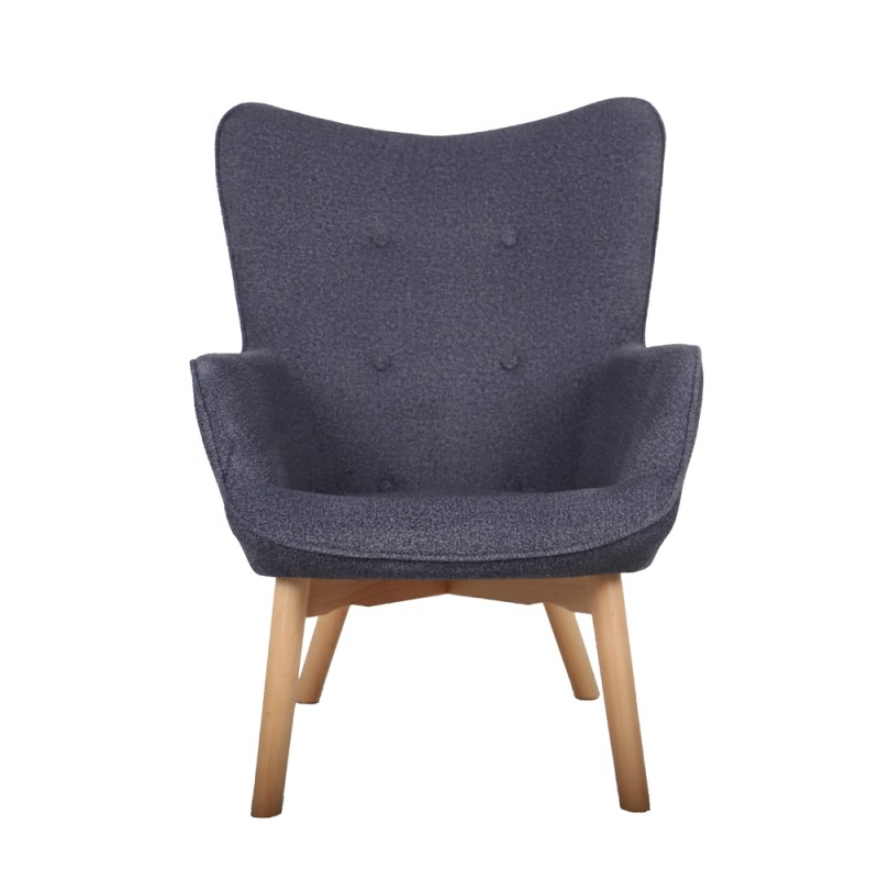 NAVONA ΠΟΛΥΘΡΟΝΑ ΓΚΡΙ 72x82xH94cm