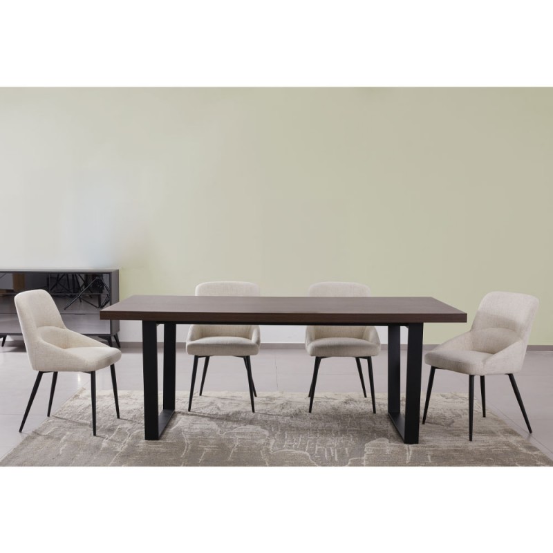 VILLE ΤΡΑΠΕΖΙ ΚΑΡΥΔΙ 200x100xH76cm