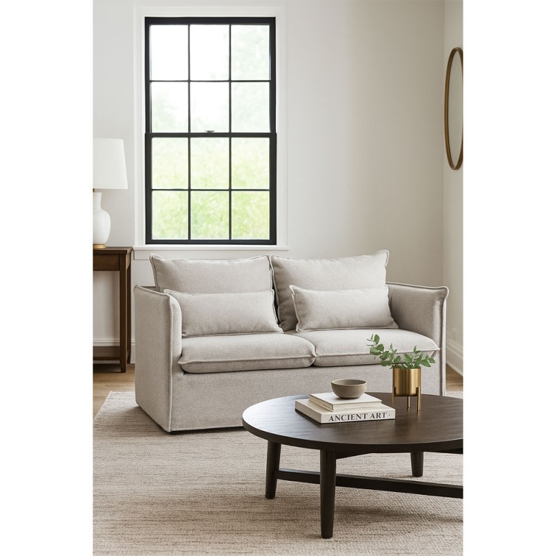 PROUD ΚΑΝΑΠΕΣ 2ΘΕΣΙΟΣ ΓΚΡΙ ΑΝΟΙΧΤΟ PUENTE 80 177x90x90