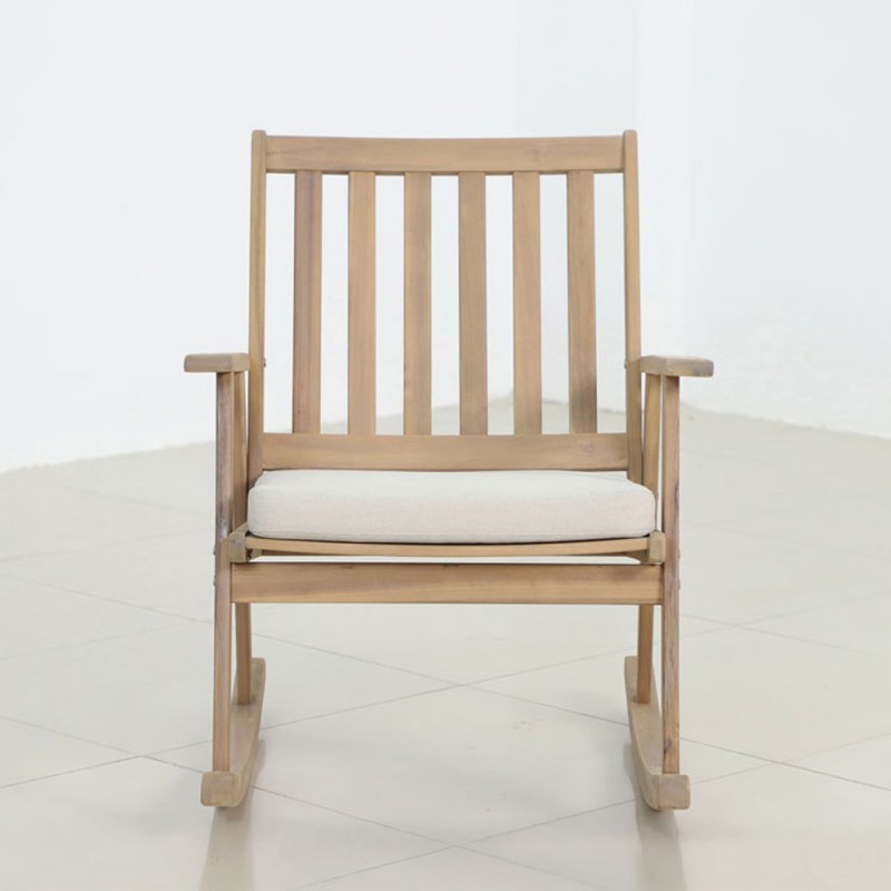 GARDEN ΠΟΛΥΘΡΟΝΑ ΜΕ ΜΠΡΑΤΣΟ ΜΑΞΙΛΑΡΙ ΦΥΣΙΚΟ 76x64x84cm