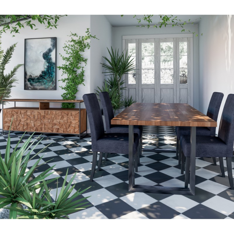 PUZZLE 220 ΤΡΑΠΕΖΙ ΚΑΡΥΔΙ 220x100x76cm