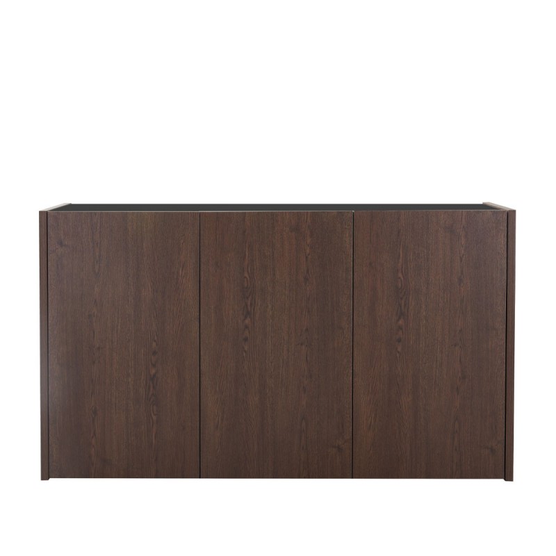 NUEZ ΜΠΟΥΦΕΣ 3ΠΟΡΤΕΣ ΚΑΡΥΔΙ ΜΑΥΡΟ 156x45x85cm