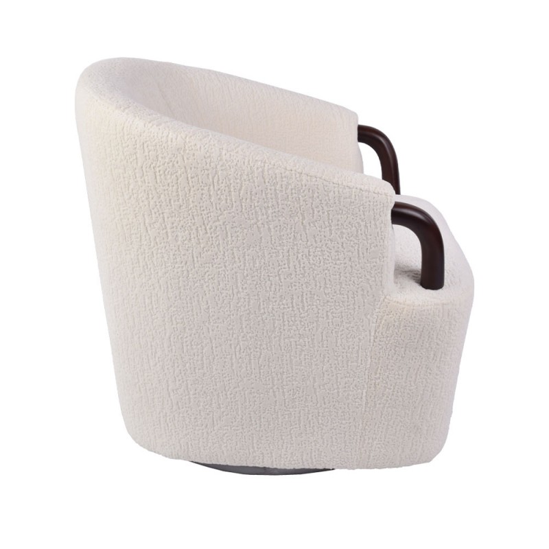 CELINE ΠΟΛΥΘΡΟΝΑ ΠΕΡΙΣΤΡΕΦΟΜΕΝΗ ΛΕΥΚΟ ΚΑΡΥΔΙ 74x73x72cm