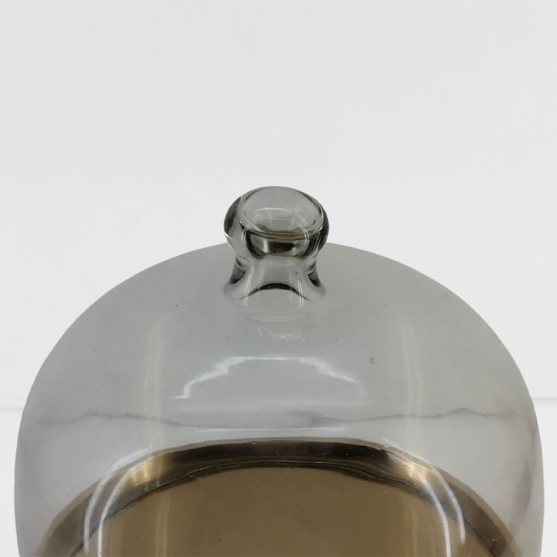 MOLDE ΚΟΥΠ ΜΕ ΚΑΠΑΚΙ 24x24x37cm ΑΛΟΥΜΙΝΙΟ ΧΡΥΣΟ ΓΥΑΛΙ