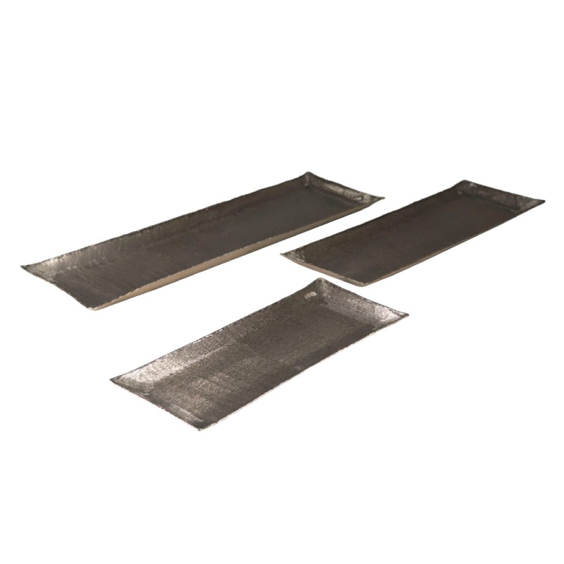 MARGO ΔΙΣΚΟΣ ΔΙΑΚΟΣΜΗΣΗΣ 39x18x2cm ΑΛΟΥΜΙΝΙΟ ΧΡΥΣΟ SMOKE BLACK