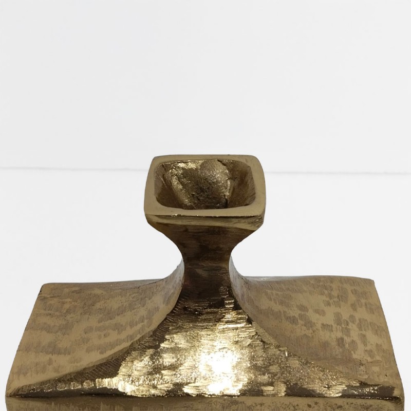 FLASCHE ΒΑΖΟ 18x9x28cm ΑΛΟΥΜΙΝΙΟ ΧΡΥΣΟ