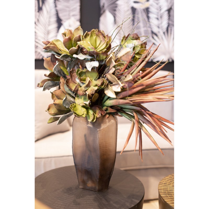 CISEAU HONEY ΒΑΖΟ 21x12x38cm ΓΥΑΛΙ ΚΑΦΕ