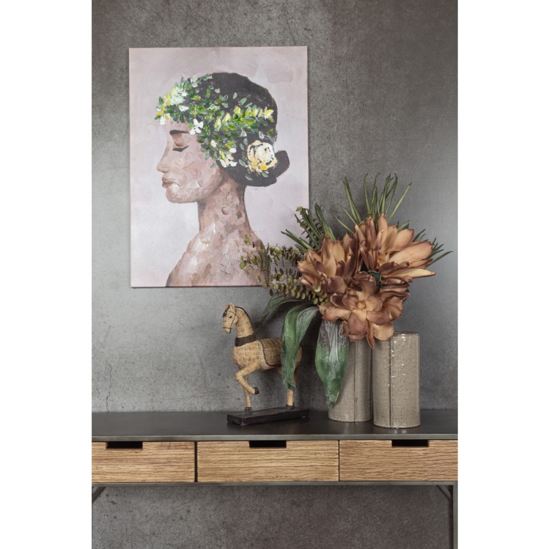 SPRING LADY ΠΙΝΑΚΑΣ ΔΙΑΚΟΣΜΗΣΗΣ 60x80x4cm ΚΑΜΒΑΣ ΠΟΛΥΧΡΩΜΟ