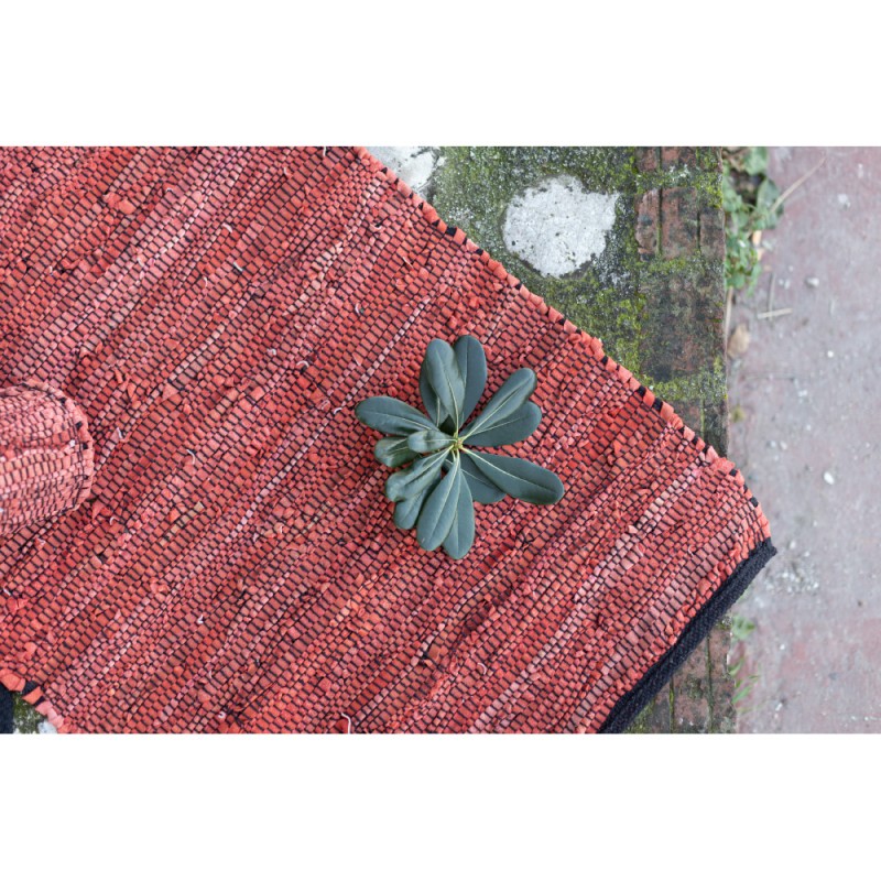 MAROCCO ΧΑΛΑΚΙ 60x90cm ΔΕΡΜΑ ΠΟΡΤΟΚΑΛΙ