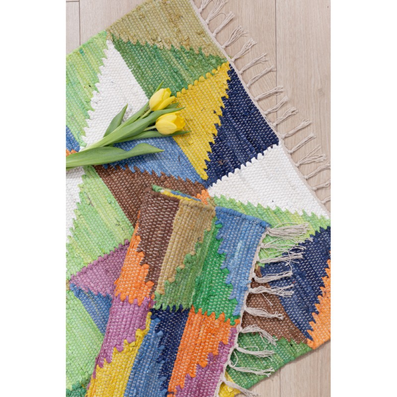 TRIGONAL ΧΑΛΑΚΙ 60x90cm ΒΑΜΒΑΚΙ ΠΟΛΥΧΡΩΜΟ