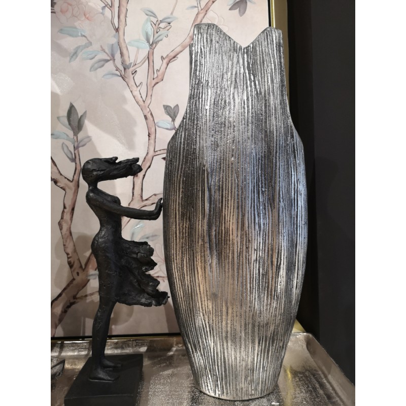 BAJAN ΒΑΖΟ 20x14x46cm ΑΛΟΥΜΙΝΙΟ ΑΣΗΜΙ ΑΝΤΙΚΕ