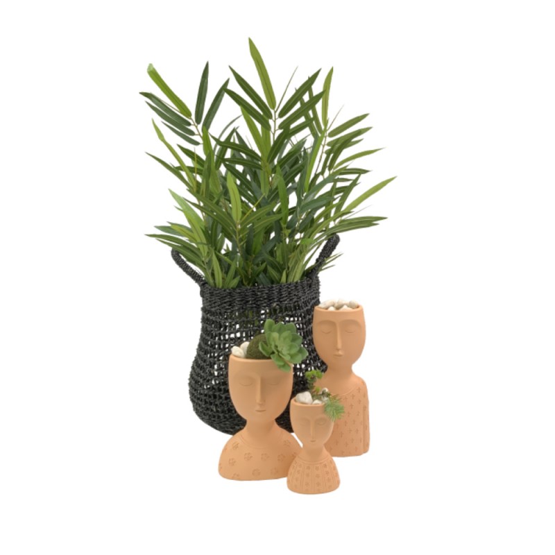 SKEPTICAL 2 ΚΑΣΠΩ 15x10x20cm POLYRESIN TERRACOTTA