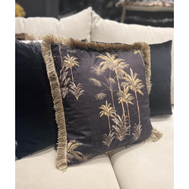 PALM TREE ΔΙΑΚΟΣΜΗΤΙΚΟ ΜΑΞΙΛΑΡΙ 45x45cm POLYESTER ΠΟΛΥΧΡΩΜΟ