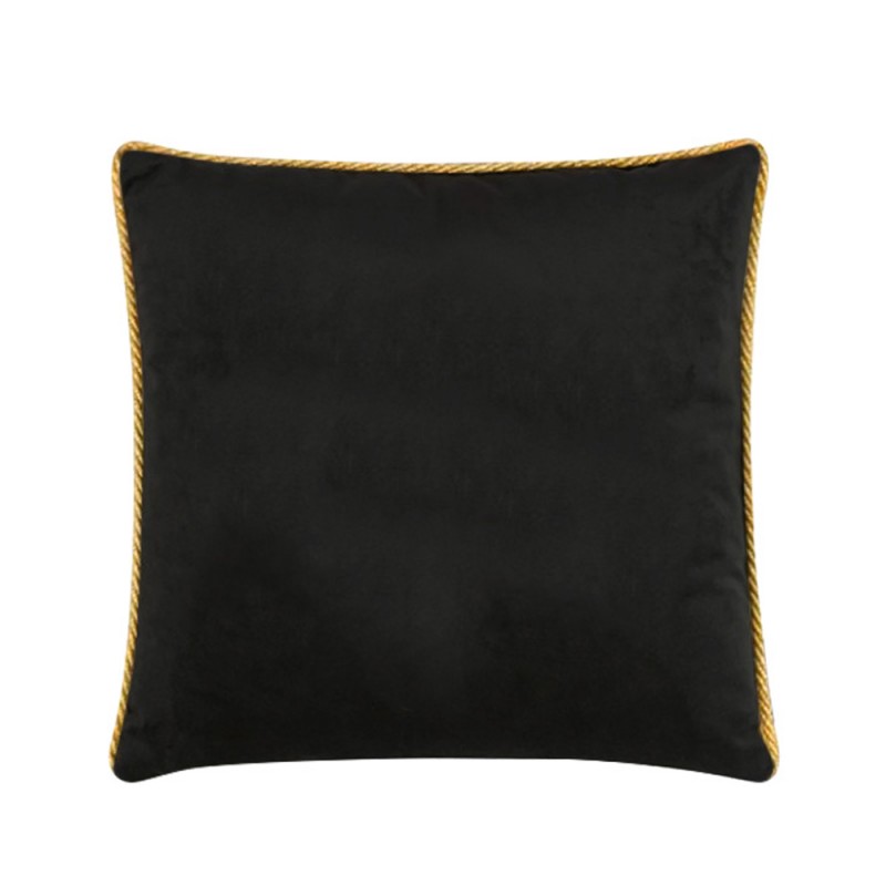 CREYR ΔΙΑΚΟΣΜΗΤΙΚΟ ΜΑΞΙΛΑΡΙ 45x45cm ΒΕΛΟΥΔΟ ΠΟΛΥΧΡΩΜΟ ΜΑΥΡΟ