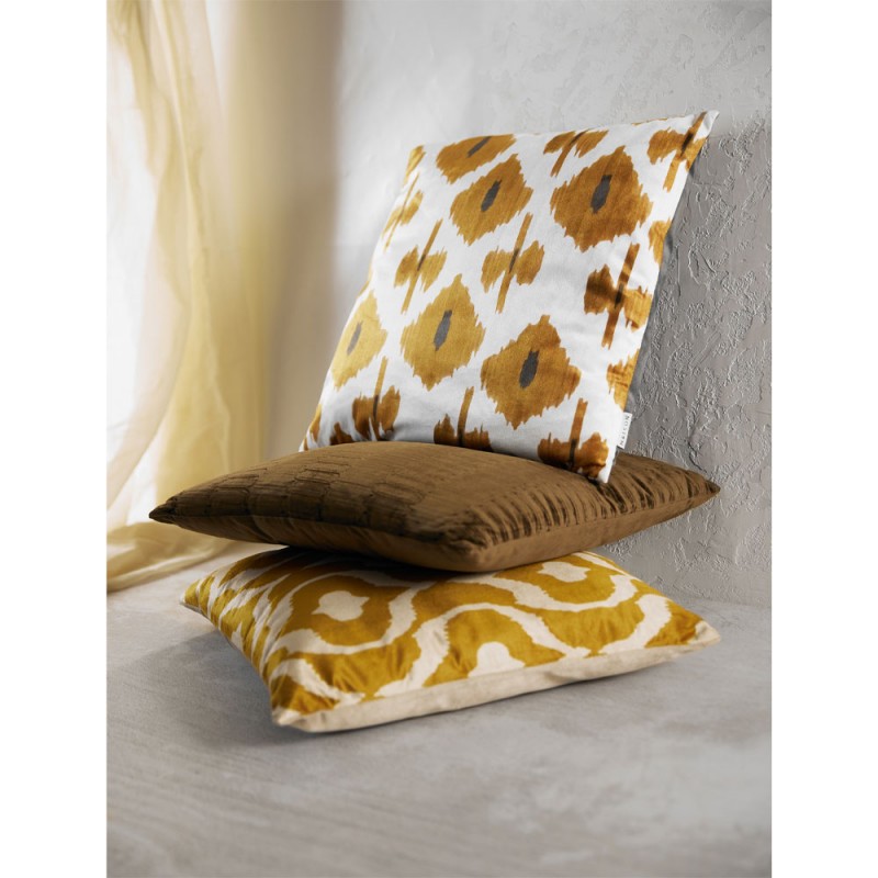 ACAI ΔΙΑΚΟΣΜΗΤΙΚΟ ΜΑΞΙΛΑΡΙ 45x45cm ΒΕΛΟΥΔΟ ΜΠΕΖ DIJON ΓΚΡΙ