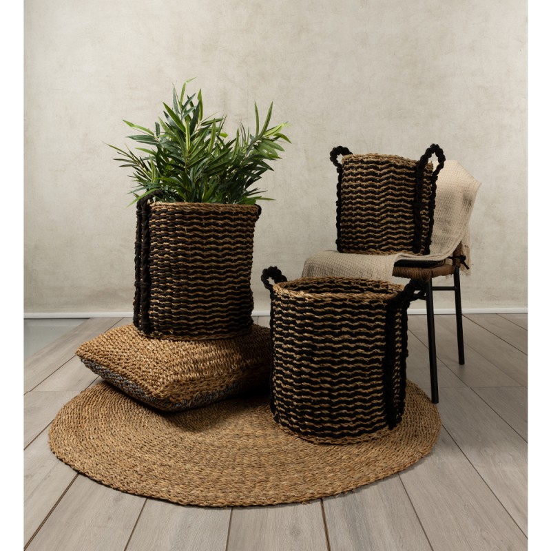 NEREA ΧΑΛΑΚΙ 120x120cm SEAGRASS ΦΥΣΙΚΟ