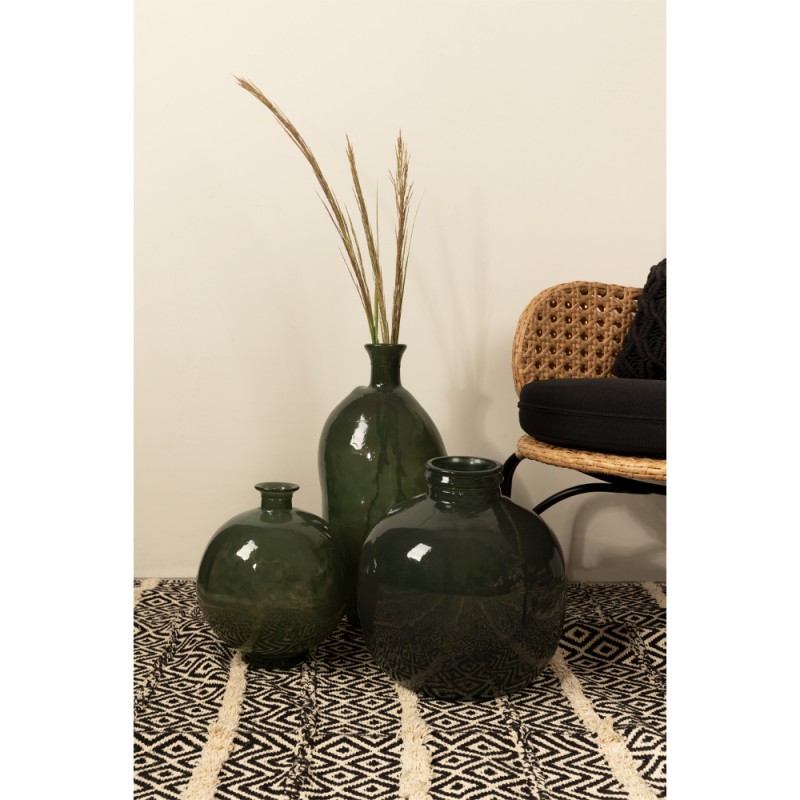 RIPE OLIVE ΒΑΖΟ 32x32x35cm ΑΝΑΚΥΚΛΩΜΕΝΟ ΓΥΑΛΙ ΛΑΔΙ