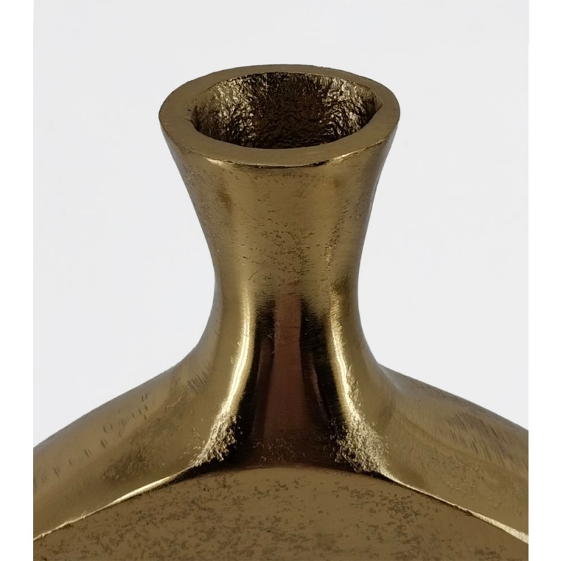 ABSTRACT ΒΑΖΟ 25x5x50cm ΑΛΟΥΜΙΝΙΟ ΧΡΥΣΟ