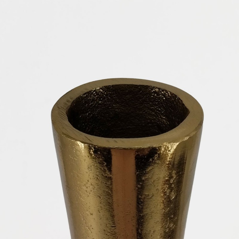 ADEL ΒΑΖΟ 19x7x56cm ΑΛΟΥΜΙΝΙΟ ΧΡΥΣΟ