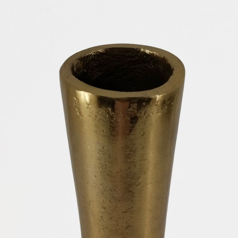 ADEL ΒΑΖΟ 17x5x46cm ΑΛΟΥΜΙΝΙΟ ΧΡΥΣΟ