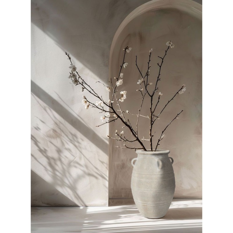 MILOS ΓΛΑΣΤΡΑ 37x37x55cm MgO ΜΠΕΖ