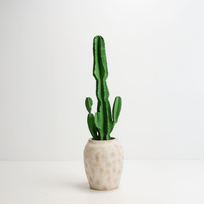 SCOPELOS ΓΛΑΣΤΡΑ 30x30x37cm MgO ΛΕΥΚΟ ΜΠΕΖ