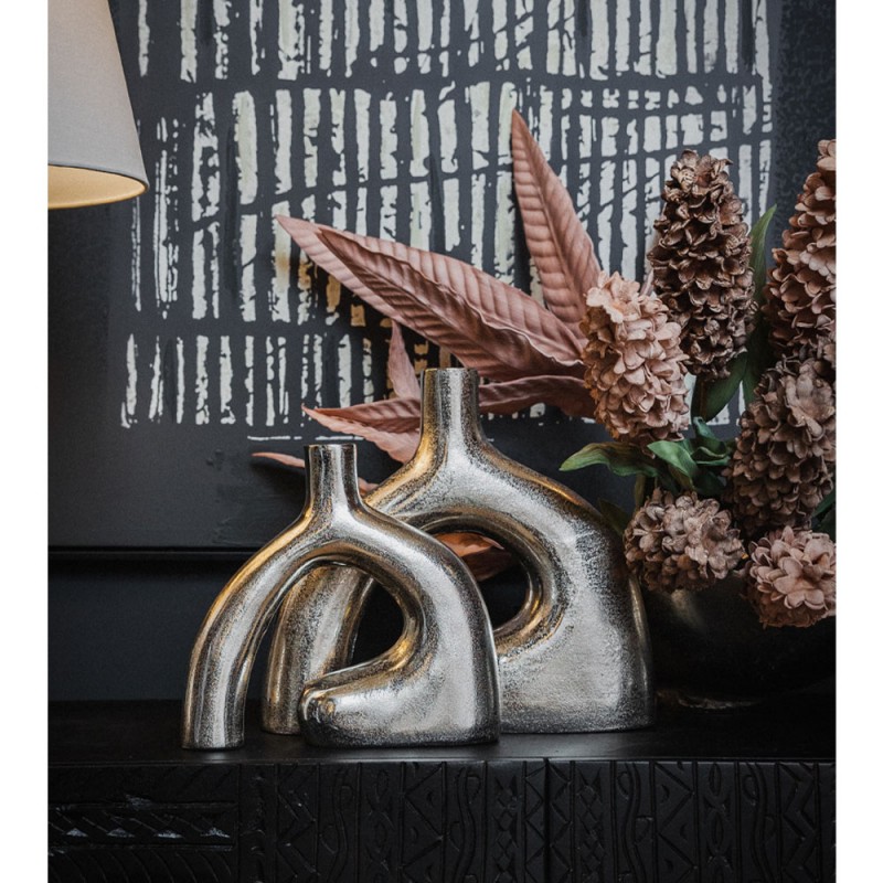 CALAN ΒΑΖΟ 26x7x24cm ΑΛΟΥΜΙΝΙΟ ΑΣΗΜΙ