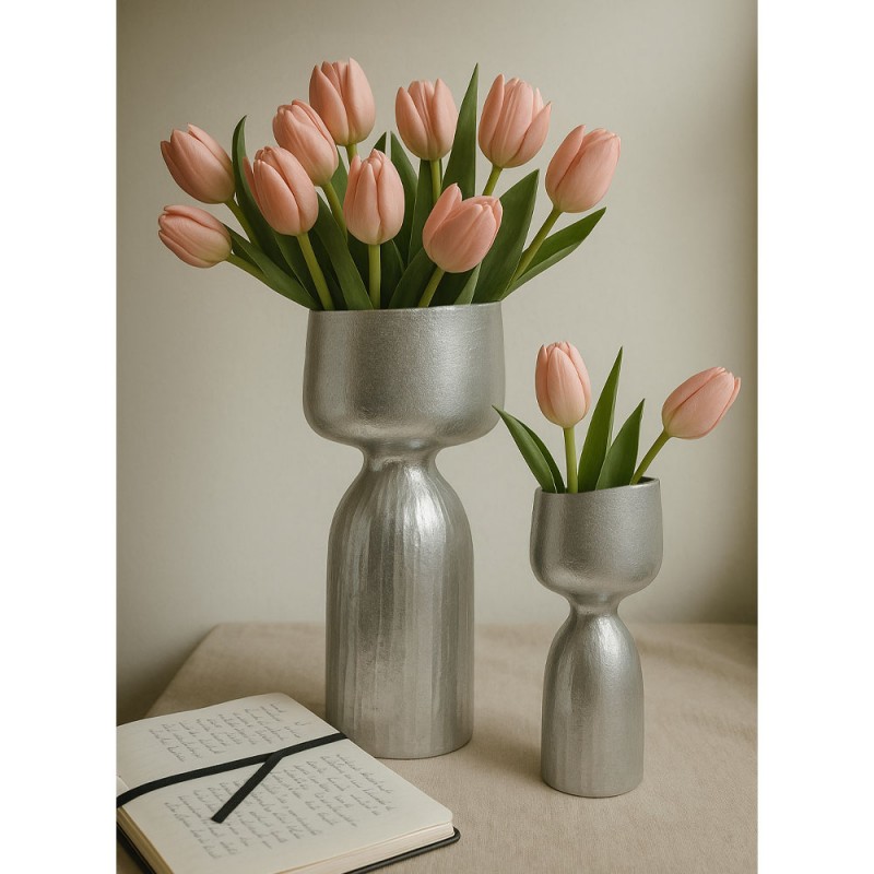 COBI ΒΑΖΟ 13x10x30cm ΑΛΟΥΜΙΝΙΟ ΑΣΗΜΙ