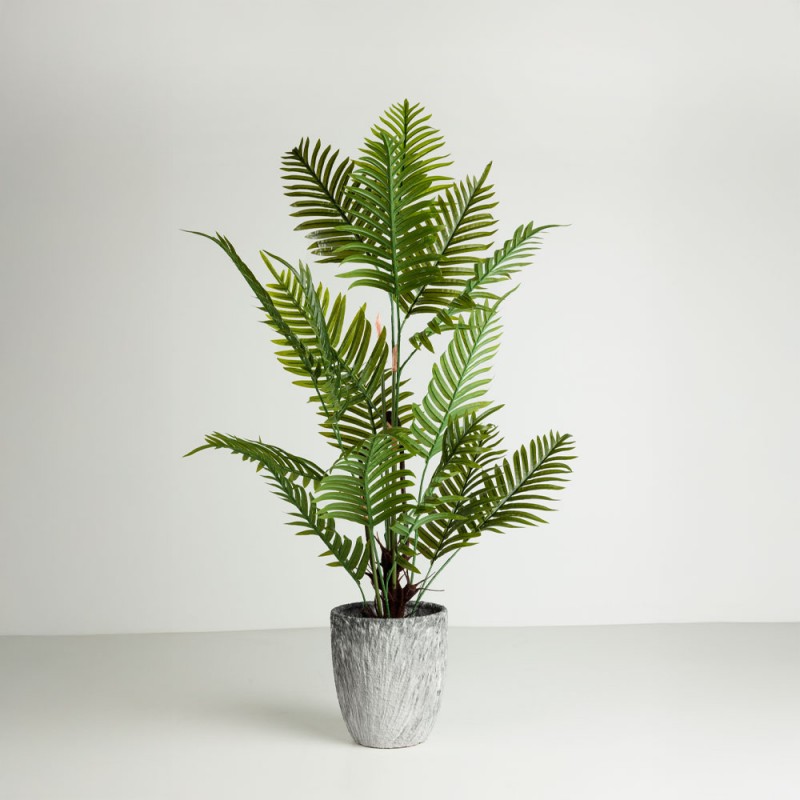 VINSON ΓΛΑΣΤΡΑ ΣΕΤ 3ΤΜΧ 30x30x31cm ΚΕΡΑΜΙΚΟ ΓΚΡΙ ΛΕΥΚΟ