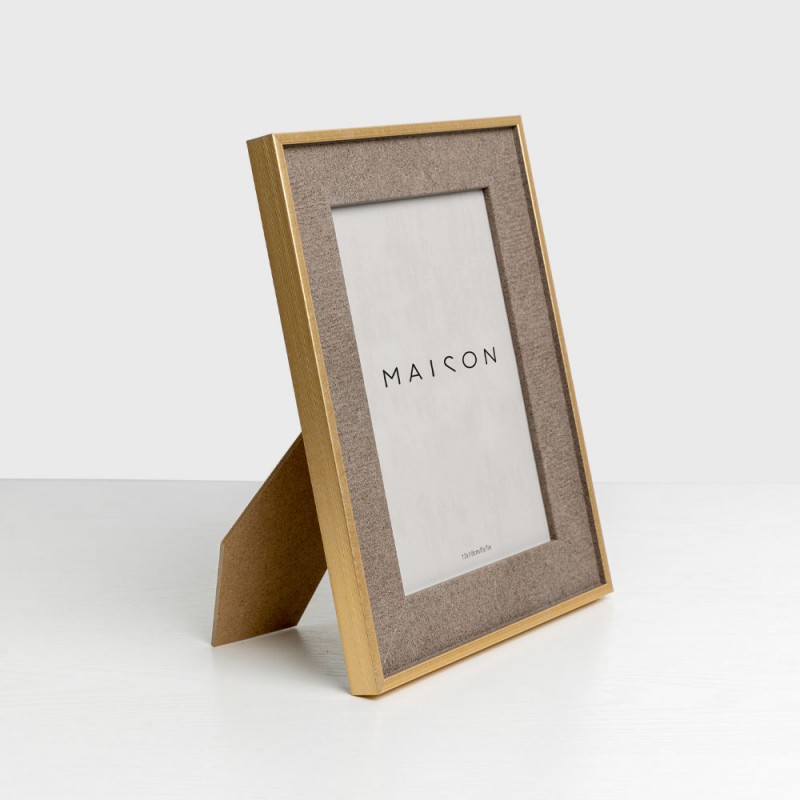 PAPIRUS ΚΟΡΝΙΖΑ 18.4x1.6x23.5cm POLYRESIN PURO ΧΡΥΣΟ ΓΥΑΛΙ