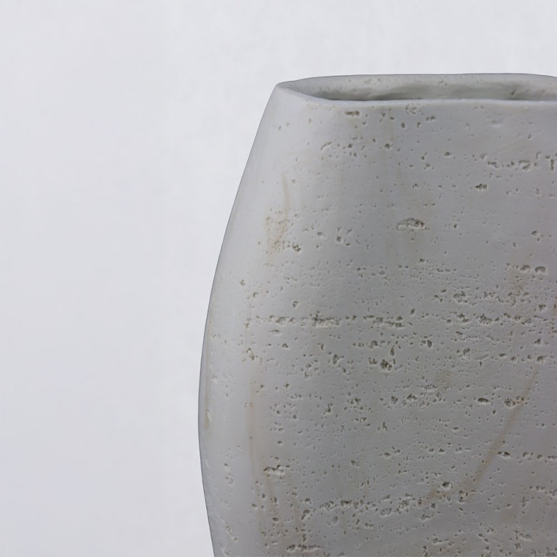 ORBIX II ΒΑΖΟ 19.5x13x35cm RESIN ΜΠΕΖ