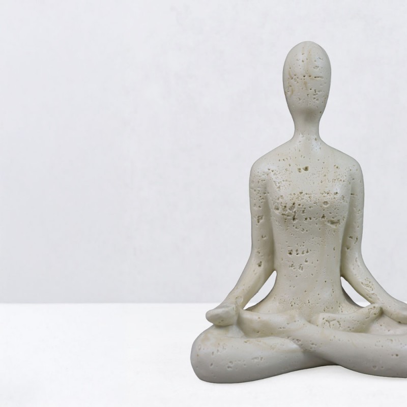 MORPH III ΔΙΑΚΟΣΜΗΤΙΚΟ ΣΩΜΑ 13x7.5x17.5cm RESIN ΜΠΕΖ