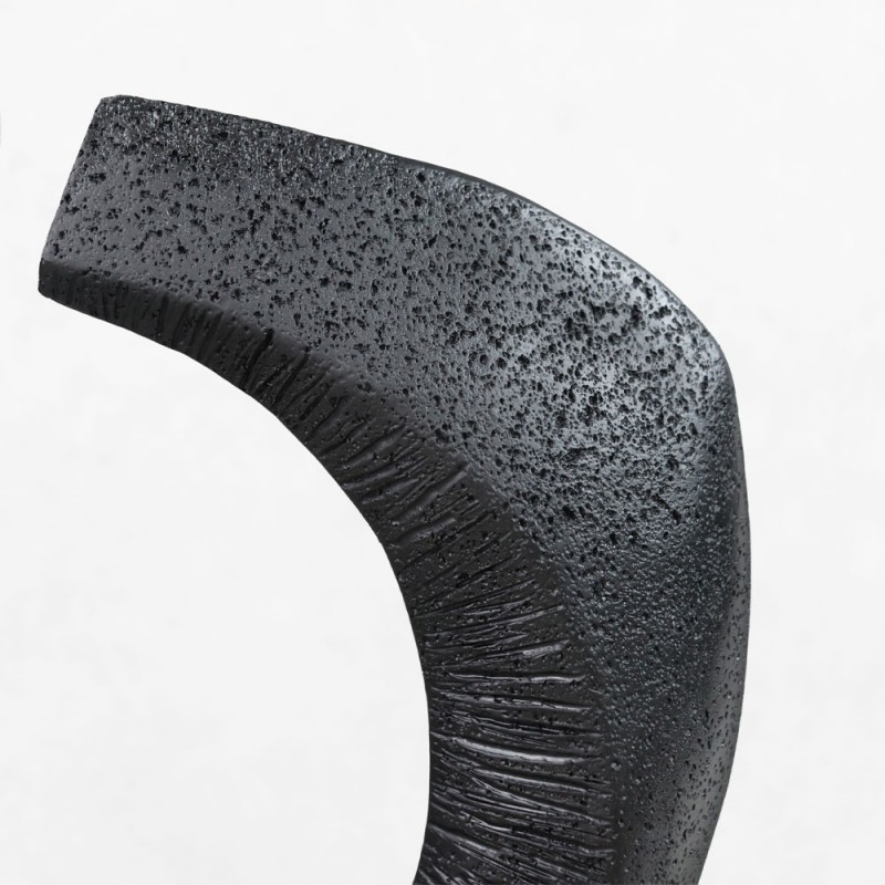 PULSE II ΔΙΑΚΟΣΜΗΤΙΚΟ 18.5x8.5x30cm RESIN ΜΑΥΡΟ