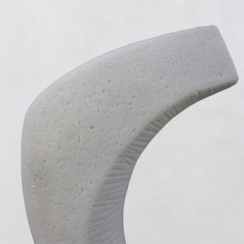 PULSE III ΔΙΑΚΟΣΜΗΤΙΚΟ 18.5x8.5x30cm RESIN ΑΣΠΡΟ