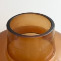 VIDRIO ΒΑΖΟ 25x25x38cm ΓΥΑΛΙ CARAMEL