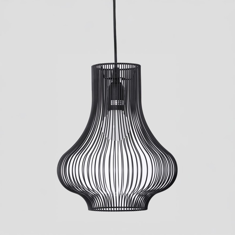 NOOR ΦΩΤΙΣΤΙΚΟ ΟΡΟΦΗΣ 25x30.5cm ΣΙΔΕΡΟ ΜΑΥΡΟ