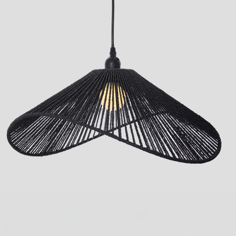 CLOVE ΦΩΤΙΣΤΙΚΟ ΟΡΟΦΗΣ 47.5x21cm ΣΧΟΙΝΙ ΜΑΥΡΟ ΧΑΡΤΙ