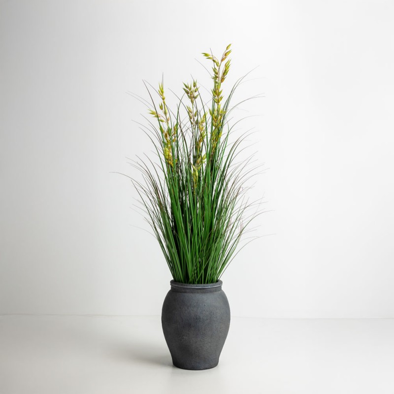 VESUVIUS ΓΛΑΣΤΡΑ 30x30x37cm MgO ΓΚΡΙ