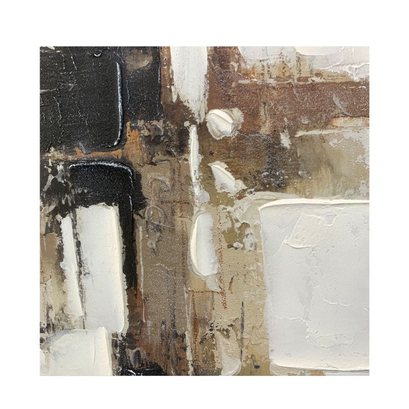 OMBRA II ΠΙΝΑΚΑΣ ΔΙΑΚΟΣΜΗΤΙΚΟΣ ΜΕ ΚΟΡΝΙΖΑ 82.6x4.3x82.6cm ΚΑΜΒΑΣ ΠΟΛΥΧΡΩΜΟ PS