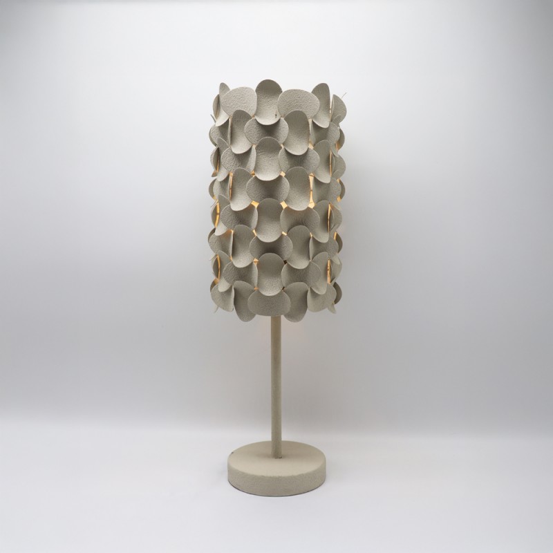 LUCE ΦΩΤΙΣΤΙΚΟ ΕΠΙΤΡΑΠΕΖΙΟ 22x22x64cm ΣΙΔΕΡΟ ΜΠΕΖ