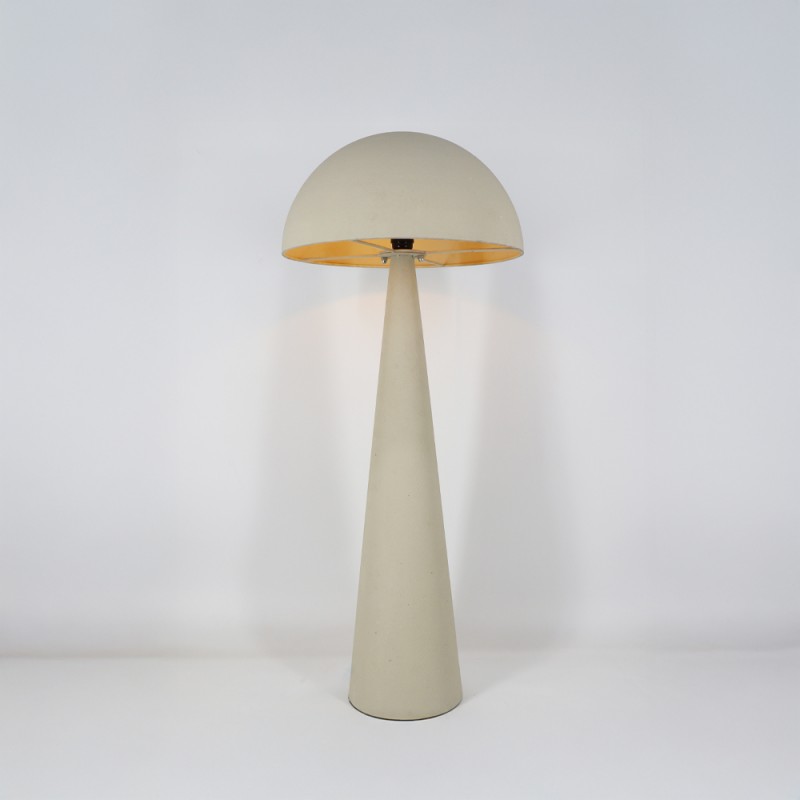 MYCO ΦΩΤΙΣΤΙΚΟ ΕΠΙΔΑΠΕΔΙΟ 40x40x97cm ΣΙΔΕΡΟ ΜΠΕΖ