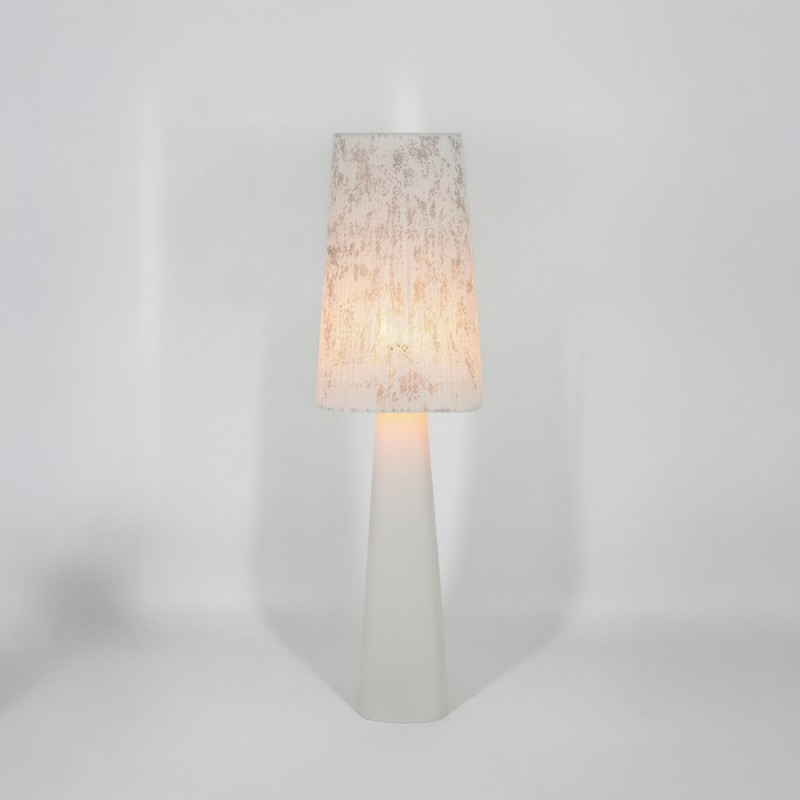 NORD ΦΩΤΙΣΤΙΚΟ ΕΠΙΤΡΑΠΕΖΙΟ 24x24x100cm ΣΙΔΕΡΟ ΛΕΥΚΟ