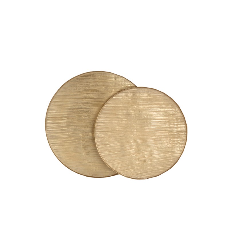 THIN ΔΙΣΚΟΣ ΔΙΑΚΟΣΜΗΣΗΣ 26x26x2cm ΑΛΟΥΜΙΝΙΟ ΣΑΜΠΑΝΙ