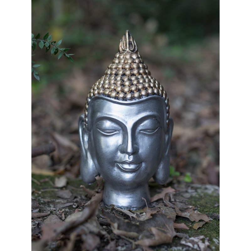 GODAMA ΔΙΑΚΟΣΜΗΤΙΚΟ ΒΟΥΔΑΣ 15x14x26cm POLYRESIN ΧΡΥΣΟ ΑΣΗΜΙ