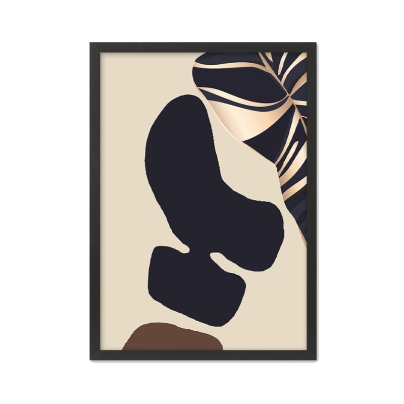 BRAK ΠΙΝΑΚΑΣ 42x56x2cm MDF ΠΟΛΥΧΡΩΜΟ ΧΑΡΤΙ ΜΑΥΡΟ