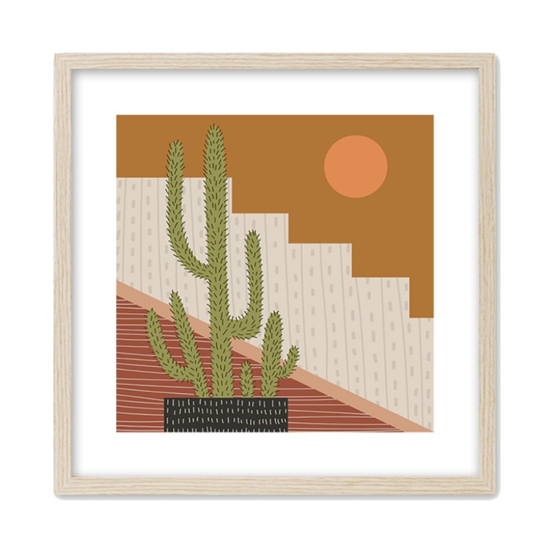 DIVINO ΠΙΝΑΚΑΣ 50x50x2cm MDF ΠΟΛΥΧΡΩΜΟ ΧΑΡΤΙ ΦΥΣΙΚΟ