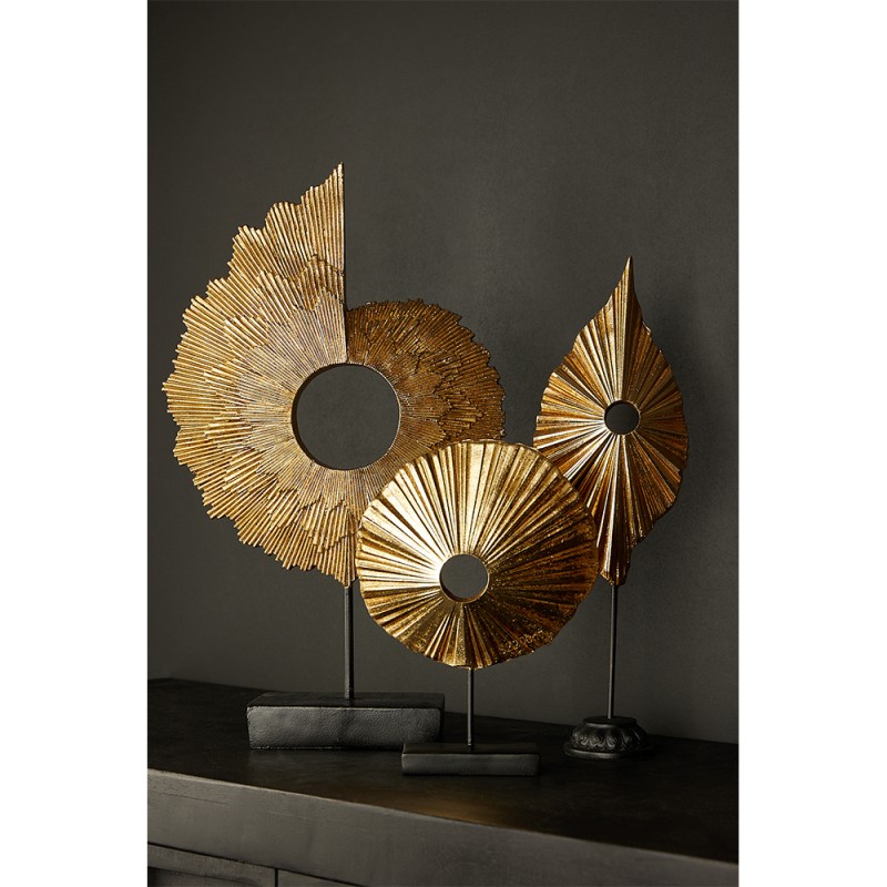 MALI ΔΙΑΚΟΣΜΗΤΙΚΟ TOTEM 32x10x53cm POLYRESIN ΧΡΥΣΟ ΜΑΥΡΟ